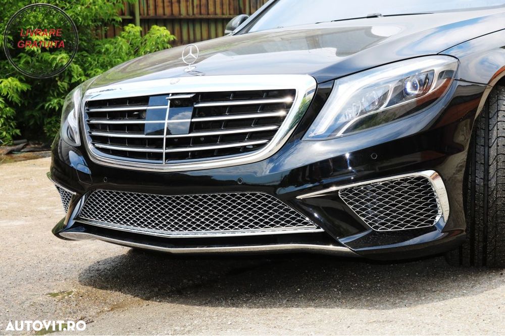 Bara Fata Mercedes S-Class W222 (2013-06.2017) S65 Design- livrare gratuita - 7