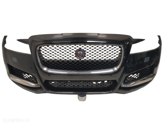 JAGUAR XF X260 ZDERZAK PRZÓD PRZEDNI KOMPLETNY 4XPDC SPRYSKIWACZE GRILL ATRAPA CHŁODNICY ZNACZEK ORYGINAŁ - 1
