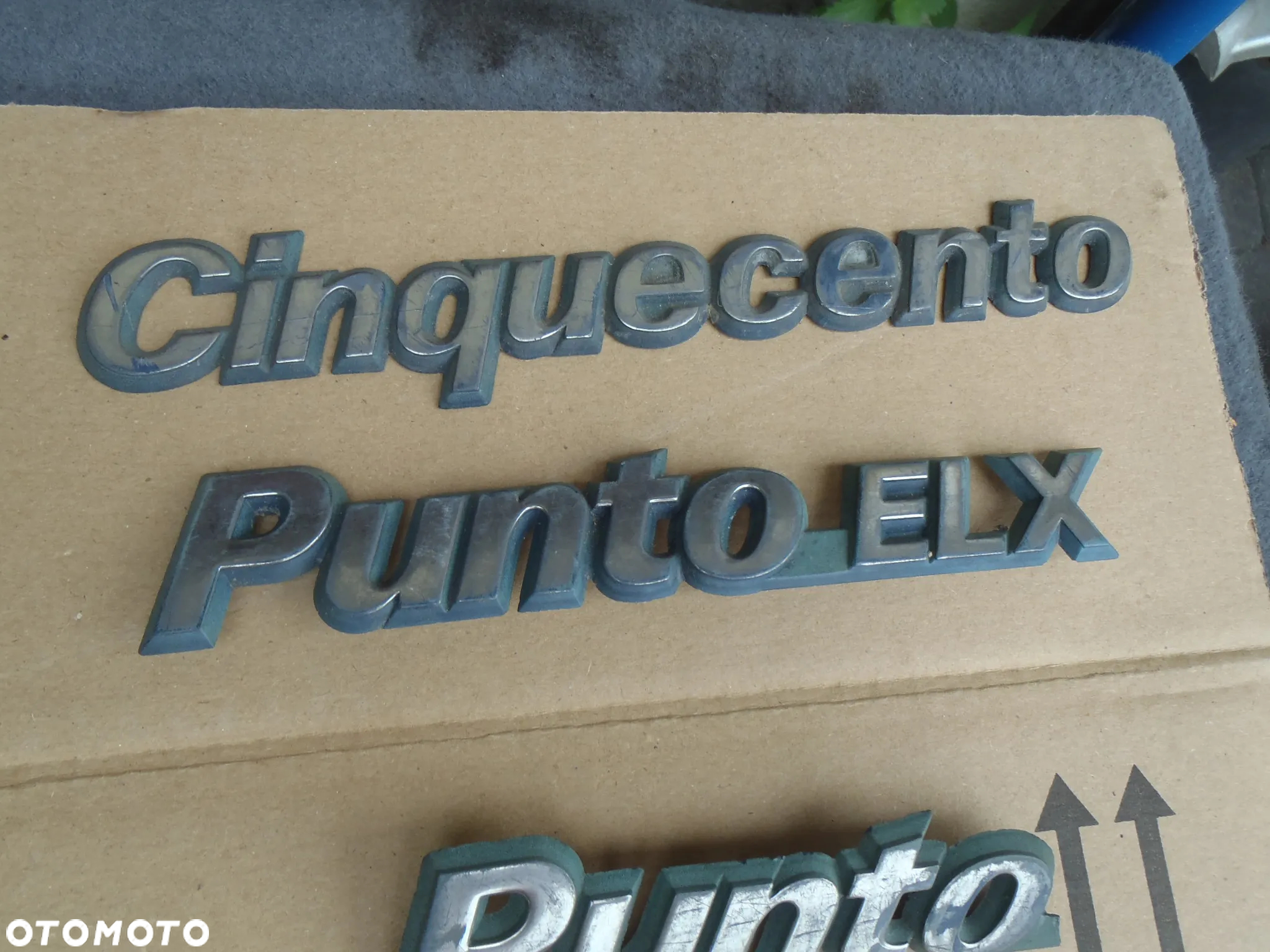 logo emblemat znaczek napis marea sporting seicento cinquecento punto uno doblo scudo elx sx 55 orginal - 9