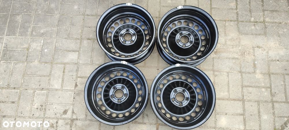 FELGI STALOWE 8X0601027C 5x100 6Jx15 CALI ET29 AUDI A1 8X NOWE 4 SZTUKI KOMPLET - 7