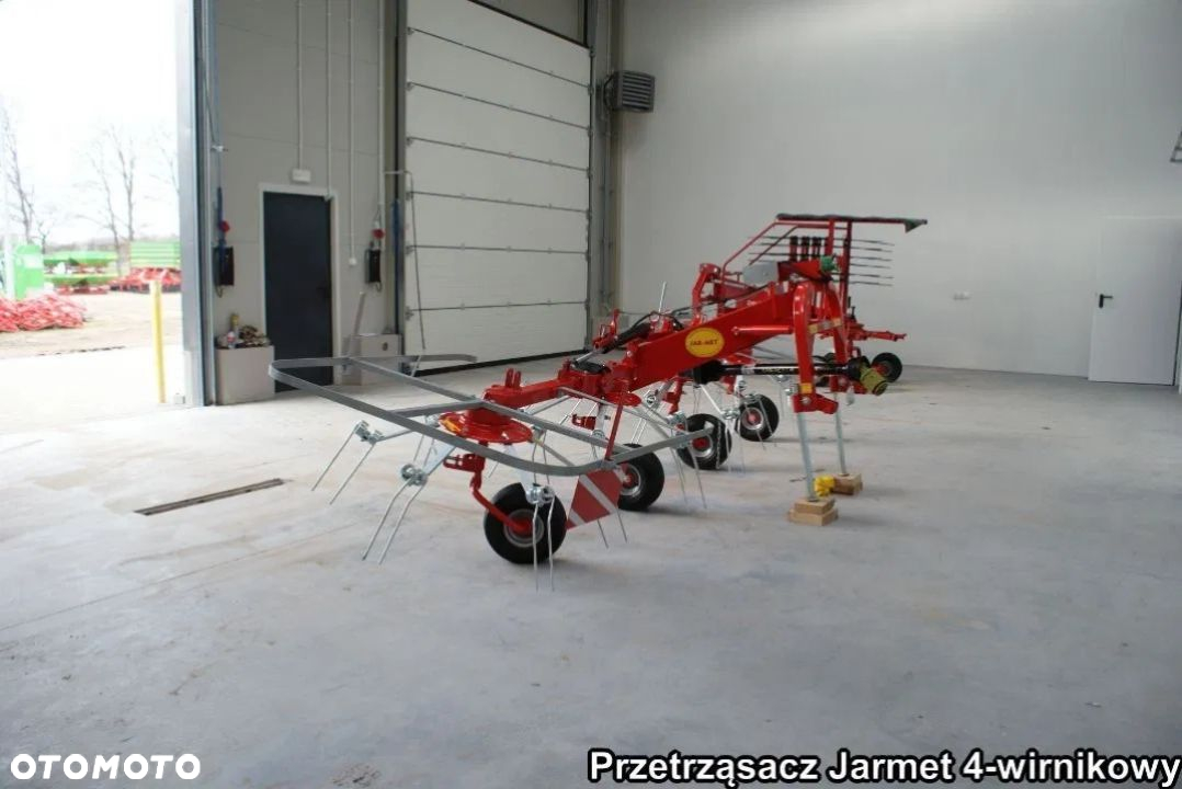 *PROMOCJA* Przetrząsacz TALEX Kowalski Jarmet TORNADO 4 wirnikowy 5,3m 5,2m 5m P - 11