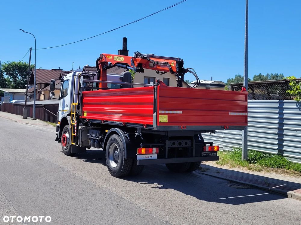 Mercedes-Benz AXOR 1824 HDS PALFINGER CZERPAK ROTATOR TYLKO 44tyś.km. NOWY KIPER i OPONY WYWROTKA - 14