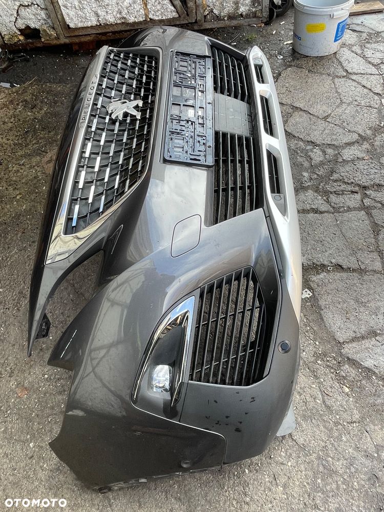 Peugeot 3008 EVL gris Platinium 2016r- maska zderzak błotnik drzwi zawieszenie - 5