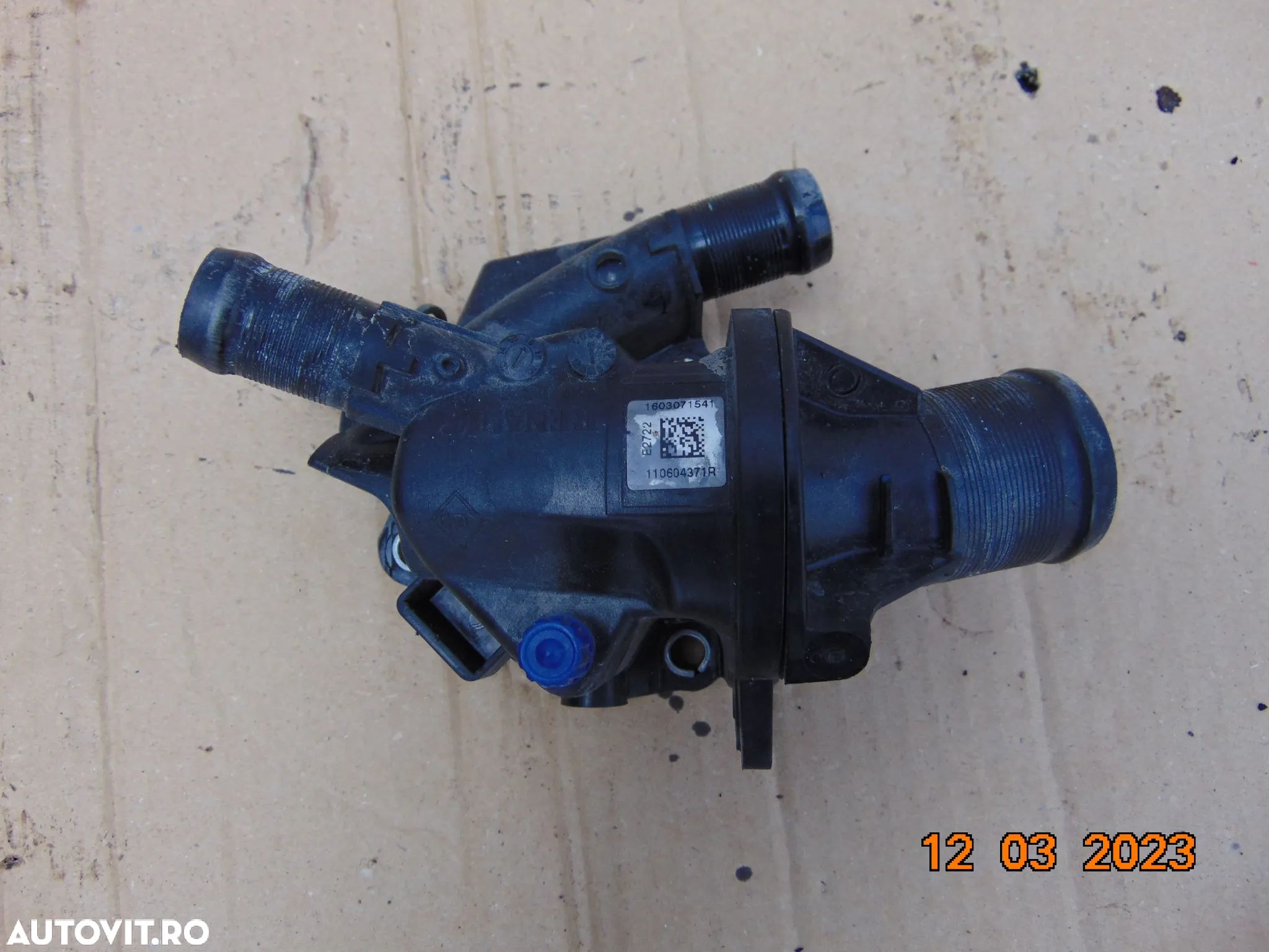Carcasa termostat Renault Master 2.3 euro 6 opel Movano Nissan nv400 2.3 euro 6 biturbo - 1