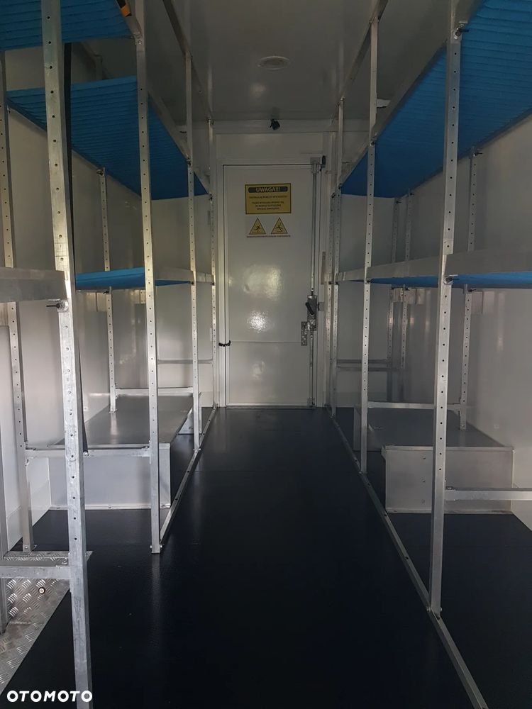 Iveco DAILY KONTENER NISKOPODŁOGOWY 4,43x2,23x2,42 SKLEP FOODTRUCK BAR KLIMA KONIOWÓZ KAMPER - 34