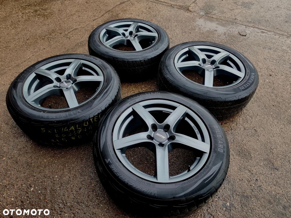 5x114,3 Felgi Aluminiowe 5x114 Alufelgi 17 Koła Zimowe Zima TOYOTA RAV4 CHR KIA SPORTAGE SUZUKI VITARA HYUNDAI KONA IX25 IX35 HONDA CRV HRV MAZDA CX30 MPV MITSUBISHI ASX NISSAN QASHQAI XTRAIL RENAULT KADJAR DACIA DUSTER CITROEN C4 AIRCROSS 5,5mm Legnica ALU-RAD 215/60 - 3