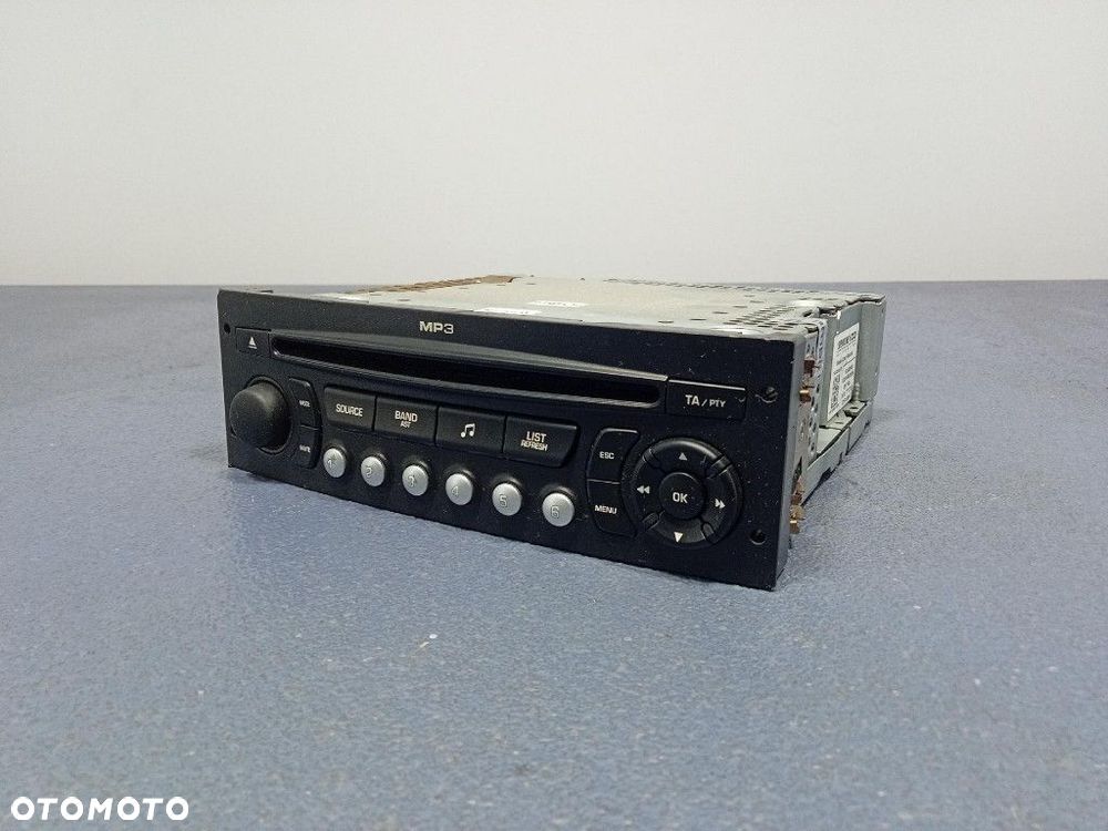 CITROEN C4 PICASSO I RADIO FABRYCZNE CD MP3 OEM 96591777XT - 7