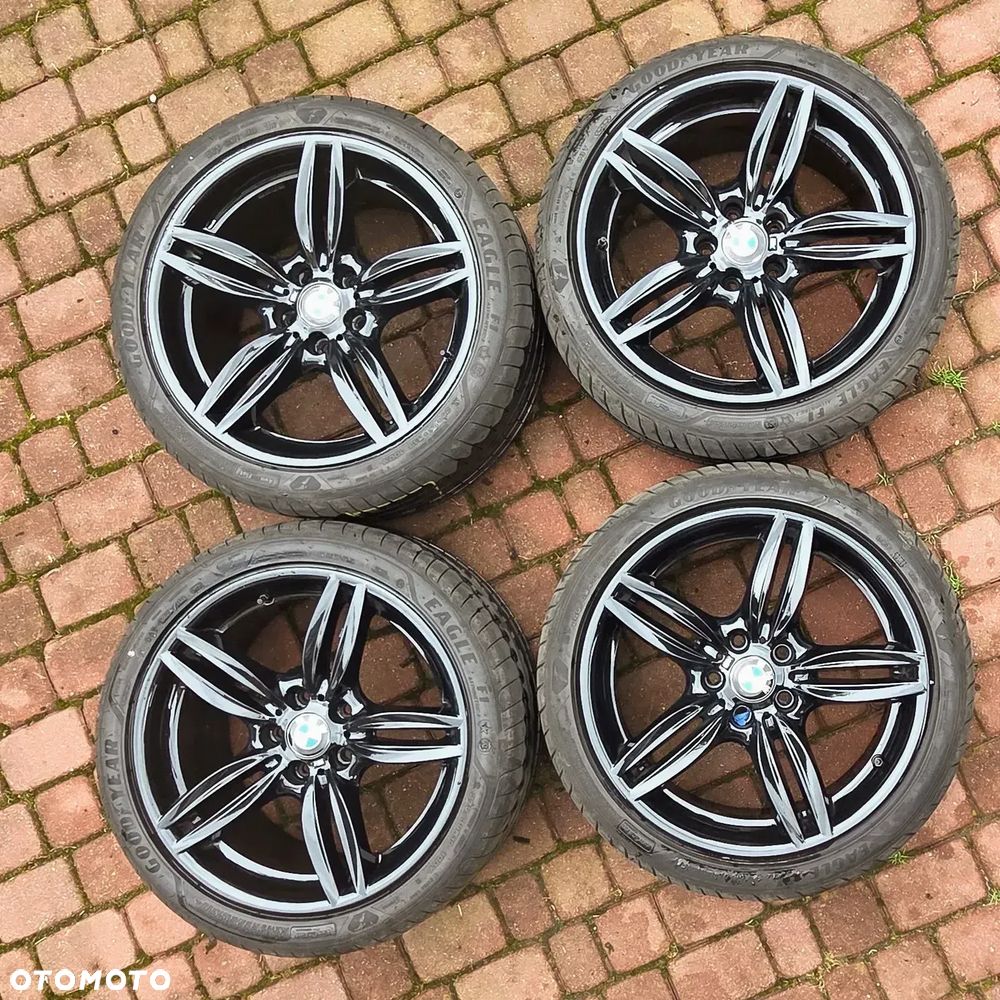 FELGI ALUMINIOWE BMW 5 (F10/F11) Czarne 19" M-PAKIET BMW STYLING M351 + OPONY GOOD YEAR EAGLE F1 - 1