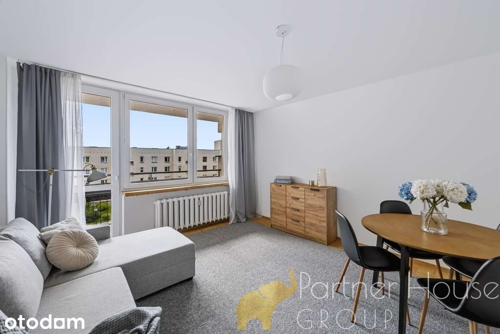 Przestronne 3 pokoje | Balkon | Umeblowane
