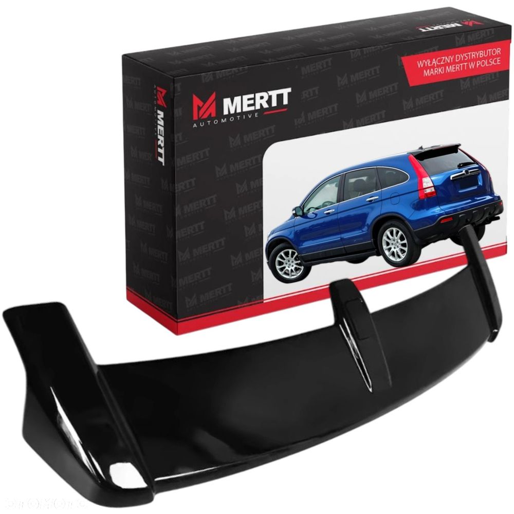 Spoiler LOTKA do Honda CRV III 3 2006-2011 ABS czarny POŁYSK SPOJLER - 1