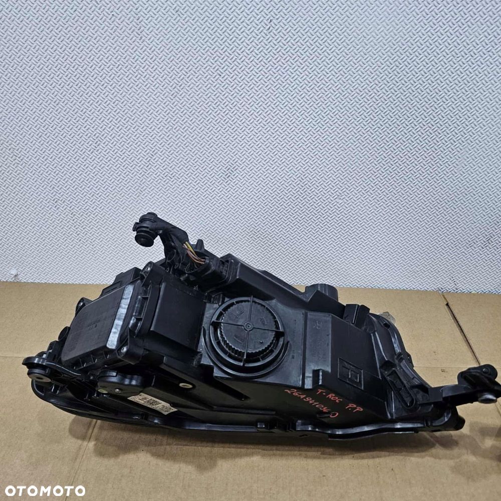 volkswagen t-roc 2ga lampa reflektor lewy przód przedni full led eu - 10