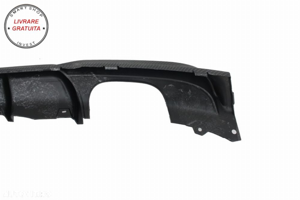 Prelungire Bara Fata cu Difuzor Bara Spate BMW Seria 3 F30 F31 (2011-up) M Perform- livrare gratuita - 10