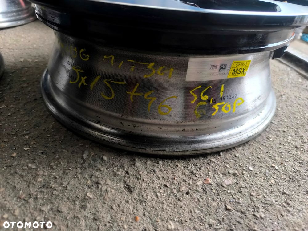 4x100 Felgi Aluminiowe Alufelgi 15 Koła MITSUBISHI SPACE STAR SPACESTAR MIRAGE Legnica ALU-RAD Czujniki TPMS - 11