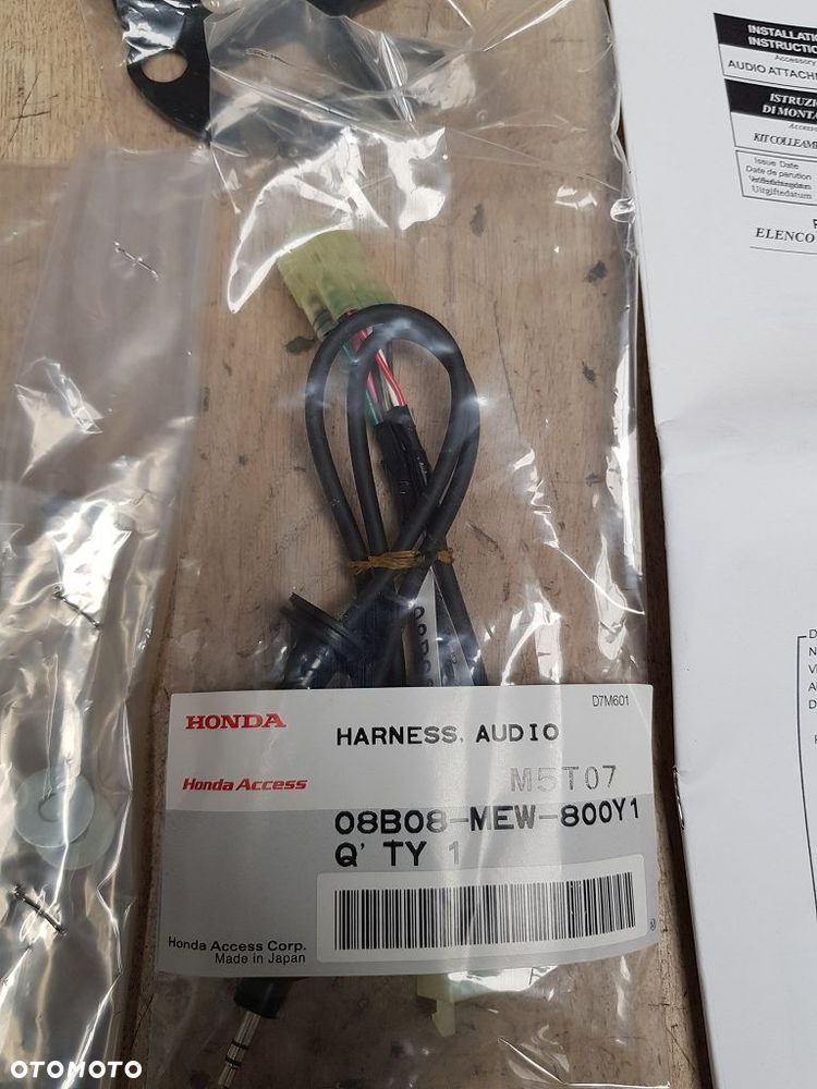 Zestaw montażowy audio Honda NT700V Deauville 08B08-MEW-800 - 6
