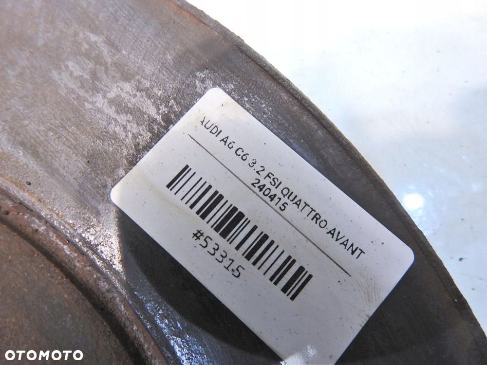 TARCZA TARCZE HAMULCOWE TYŁ AUDI A6 C6 3.2 FSI QUATTRO - 4