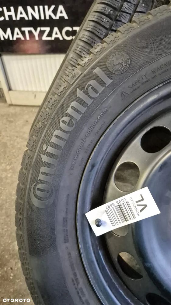 Koła zimowe VW, SEAT,  Ford 215/60 R16 Continental - 10