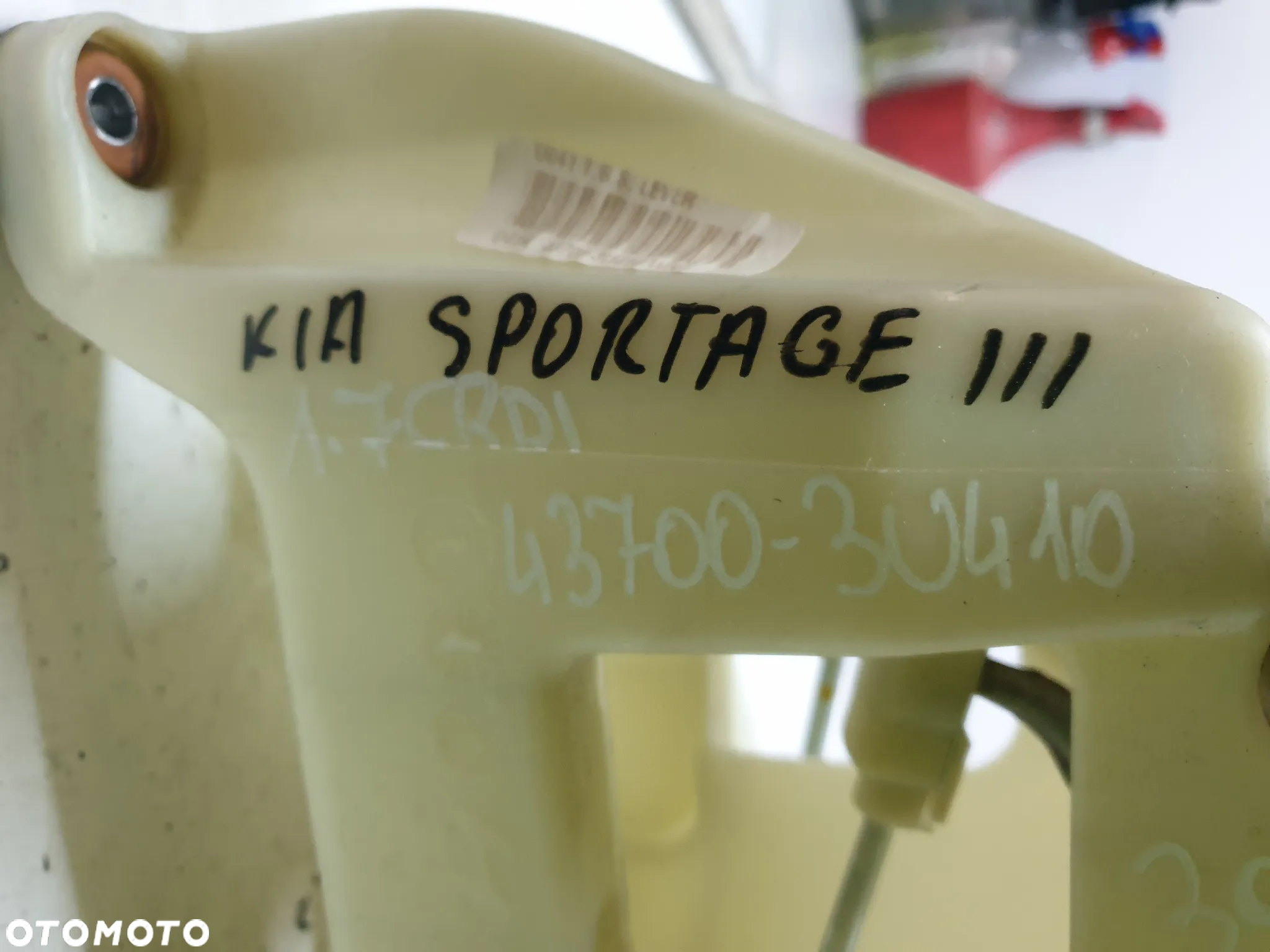 LEWAREK WYBIERAK BIEGÓW KIA SPORTAGE III 1.7 CRDI 43700-3U410 - 5
