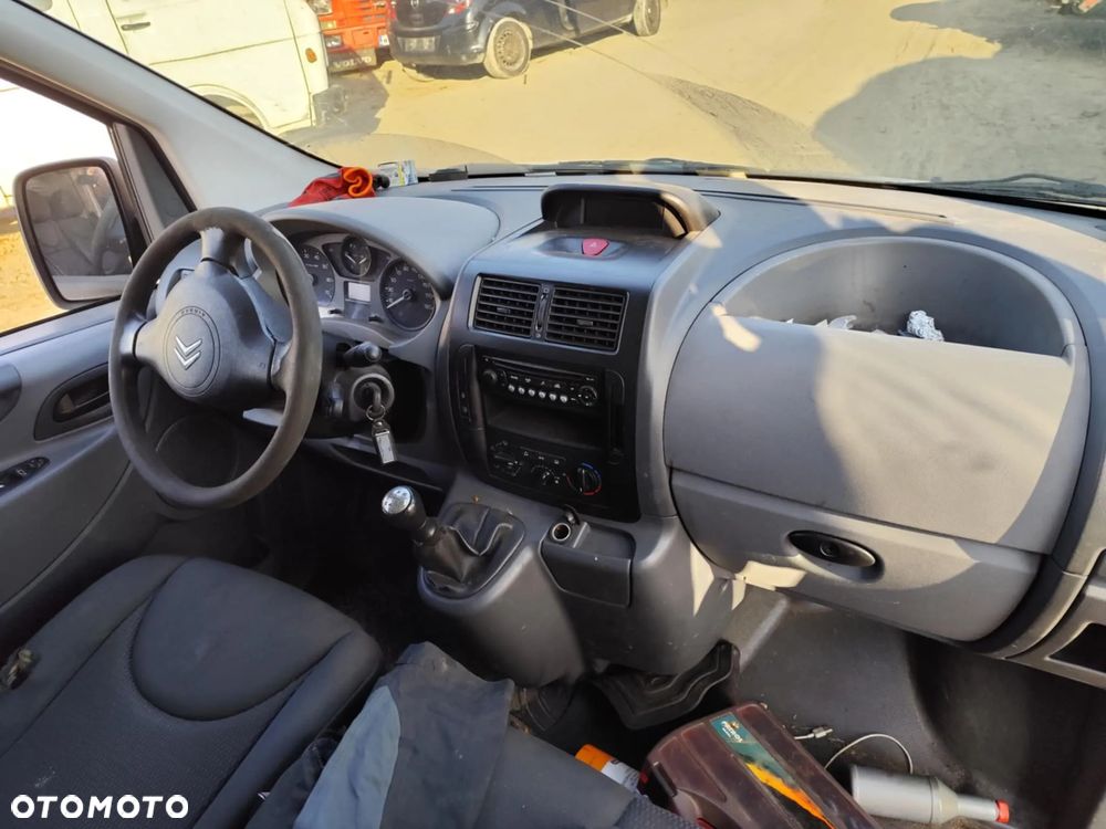 citroen jumpy II fotel kanapa deska kokpit podsufitka boczek podłokietnik licznik panel szyb - 2