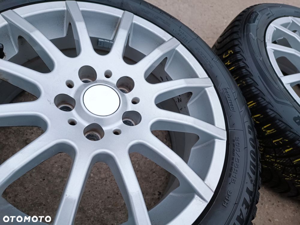 205/55R16 91H Opony Zimowe Zima UNIROYAL MS PLUS 77 5,5mm GOODYEAR ULTRAGRIP 9+ 6mm Legnica ALU-RAD 205/55 - 9