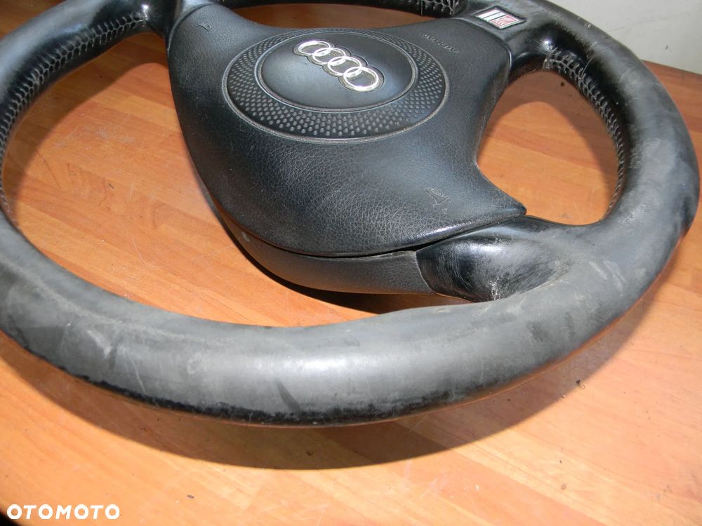 kierownica skórzana skóra AUDI S-LINE A4 B5 B6 A6 C5 - 8