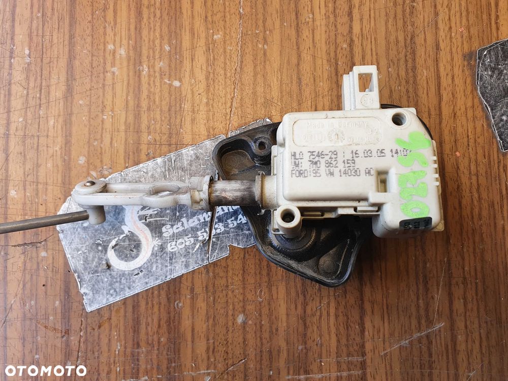 Siłownik 7M0862159 4B9962115B Silniczek Elektryczny Cięgno Zamka Klapy Bagażnika Audi A4 B6 Kombi Sedan 4B9962115B - 28