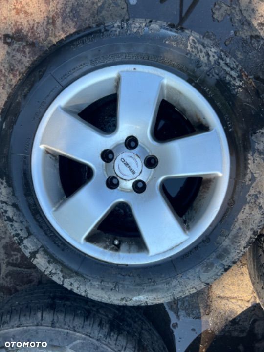 KOMPLET KOŁ ALUMINIOWYCH Z OPONAMI VOLKSWAGEN GOLF IV 15 5x100 195/65/r15 - 4
