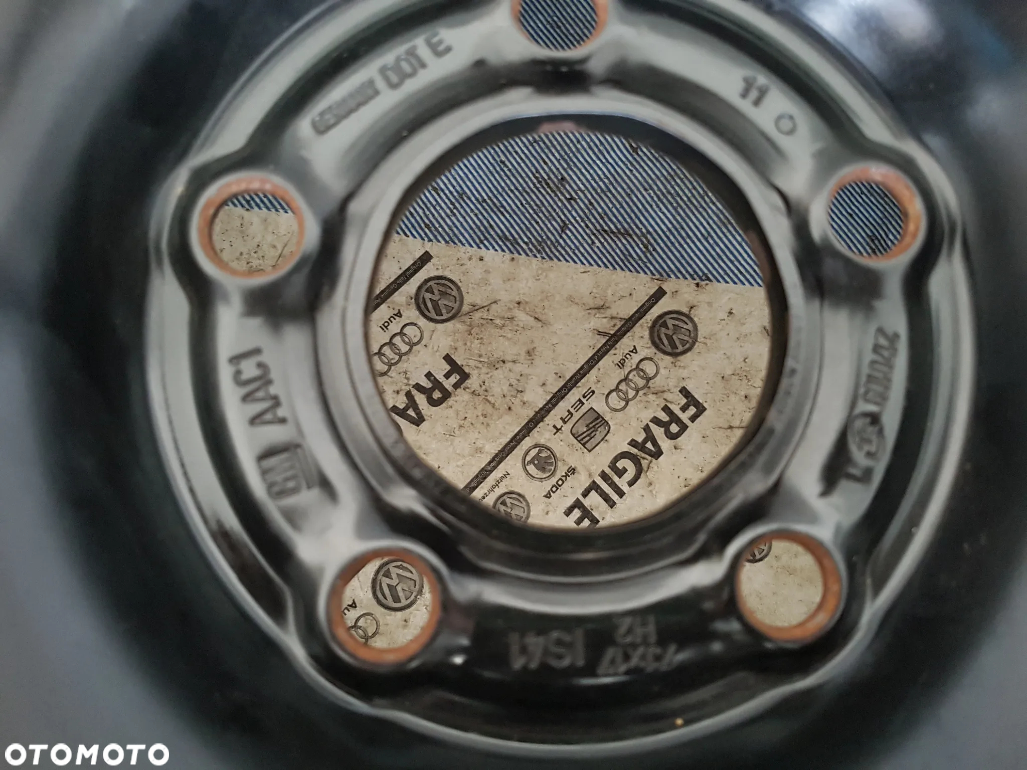 FELGI STALOWE Z KOŁPAKAMI OPEL ZAFIRA C INSYGNIA B ASTRA J  5X115 7JX17 ET41 - 22