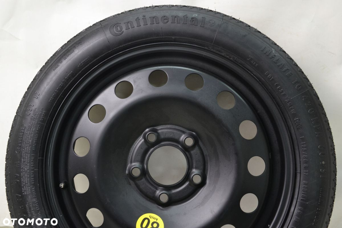 KOŁO DOJAZDOWE R17 BMW 3 F30 F31 2012-2019 ZESTAW -30% - 2