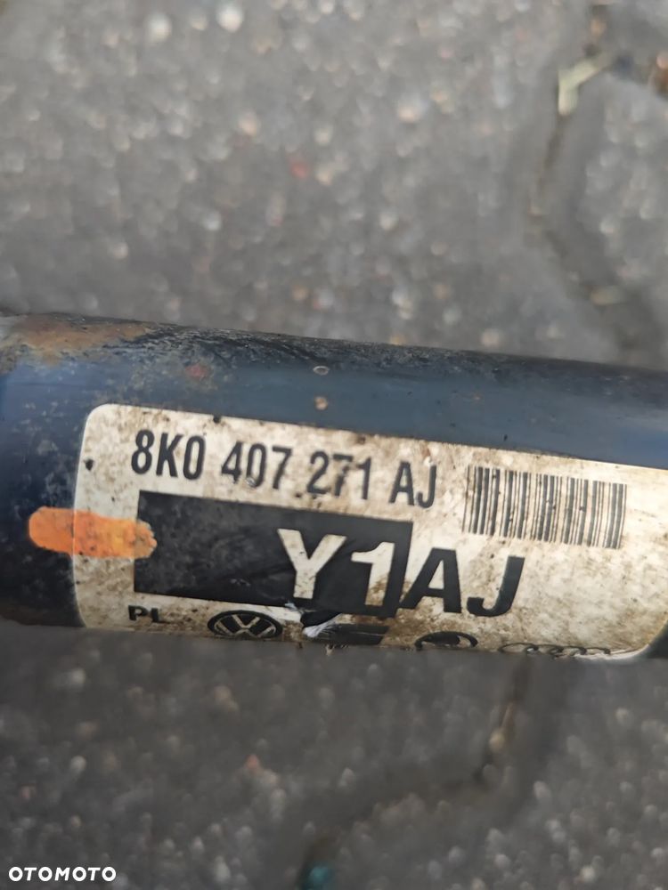 PÓŁOŚ LEWA PRAWA PRZÓD PRZEDNIA AUDI A4 B8 A5 8T 2.0 TDI 8K0407271AJ - 2