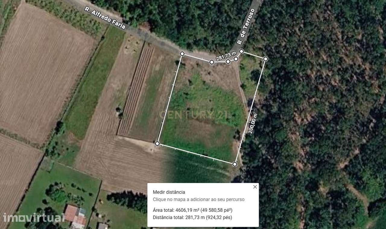 Terreno Agrícola com 4.600m² e excelentes acessos, por apenas 25.000€ - Grande imagem: 3/3