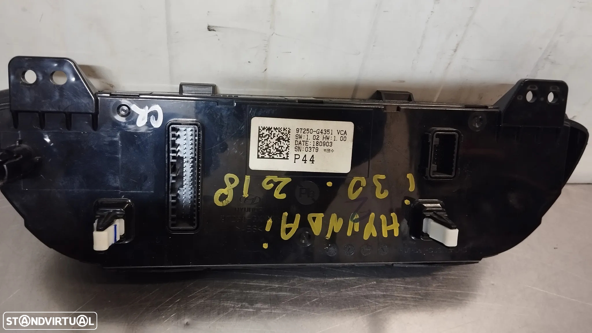 COMANDO SOFAGEM HYUNDAI I30 III 2018-> REF. 97250-G4351 - 3