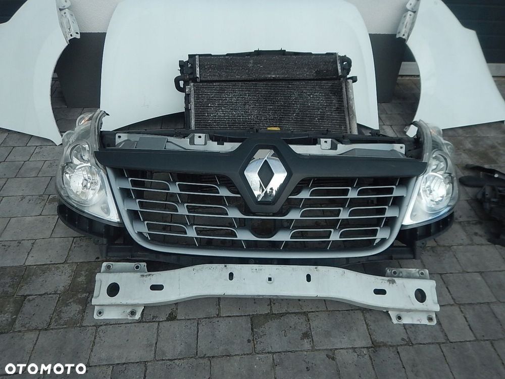 KOMPLETNY PRZOD MASKA ZDERZAK BLOTNIKI LAMPY PAS RENAULT MASTER III 2016-19 - 11