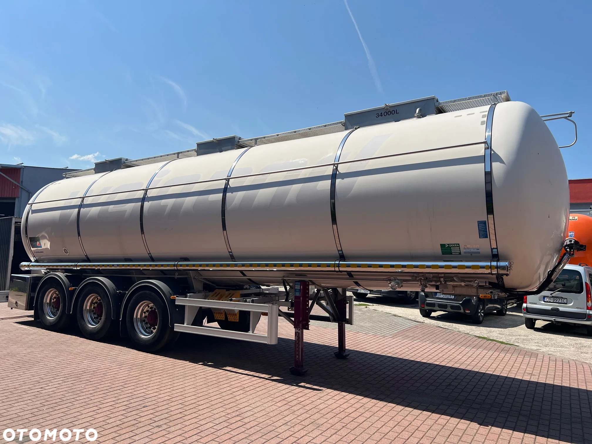 Schrader 2 BAR, ogrzewanie, waga 6200kg, - 4
