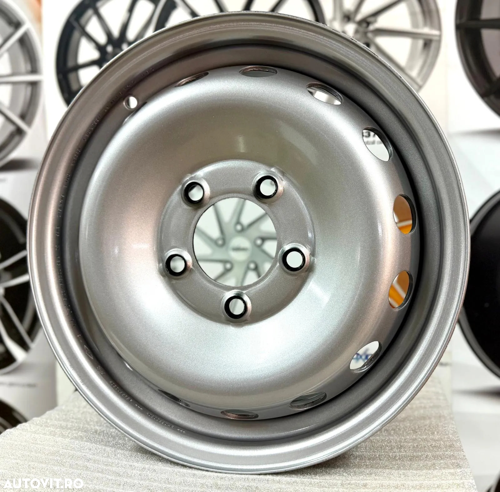 Jante otel Renault Master, originale, 16 inch - 3