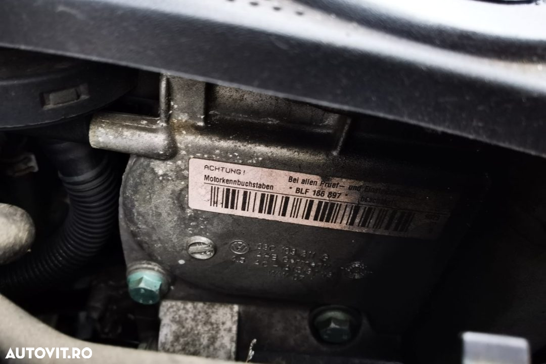 Motor complet fără anexe VW Golf 5 , Touran , Octavia 2 , 1.6 FSI cod motor BLF - 2