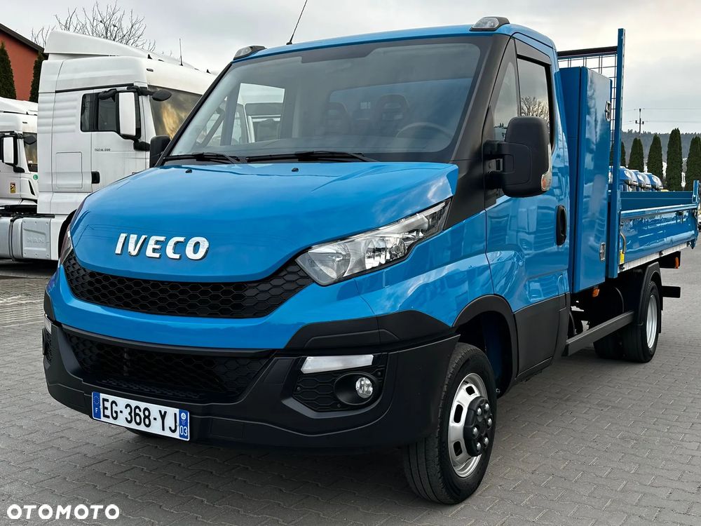 Iveco Daily 3.0 150KM/WYWROTKA/2016R/NISKI PRZEBIEG 143.960KM!/35C15/SKRZYNKA/WYJĄTKOWY KOLOR/BLIŹNIAK/KLIMA - 7