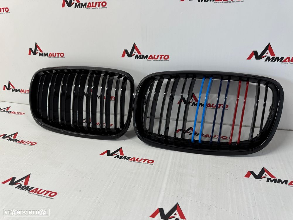 Grelhas Frontais BMW X5 X6 E70 E71 Look M - 2