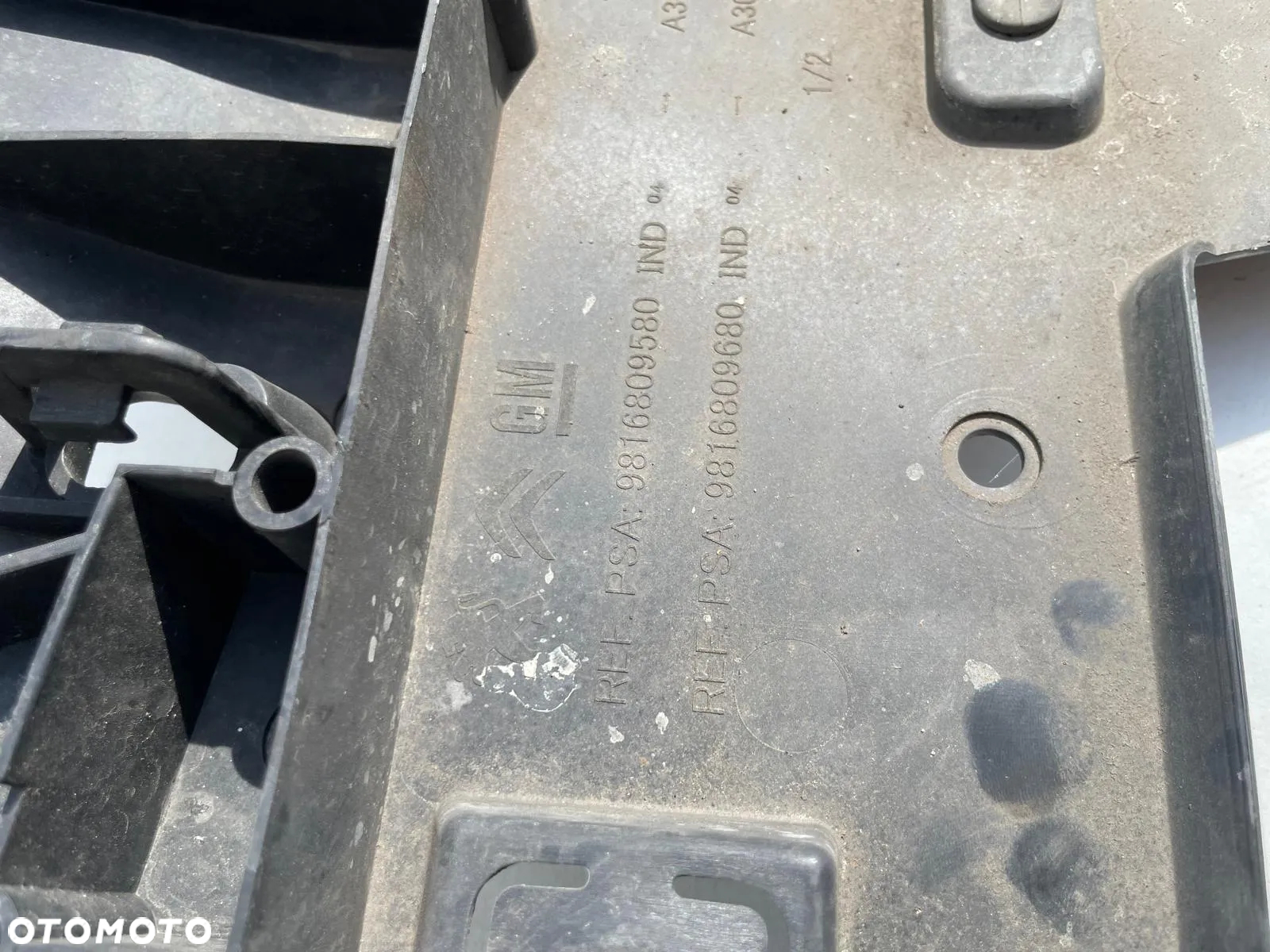 PŁYTA OSŁONA POD ZDERZAK PARTNER BERLINGO IV RIFTER 9816809580 - 5