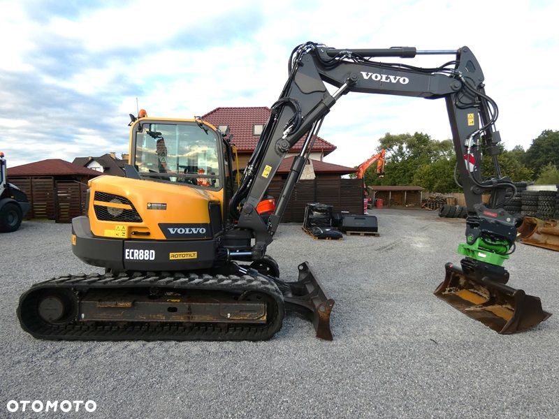 Volvo ECR88D ROTOTILT OILQUICK / Z Niemiec / 5262mtg / - 1