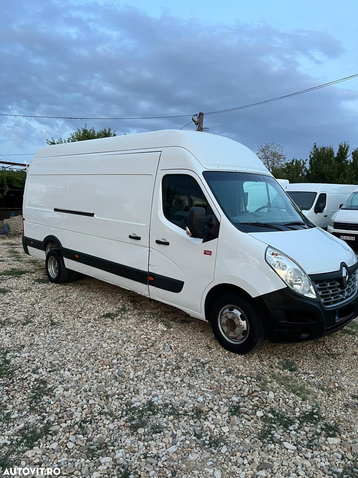 Renault Master XXL - AXA DUBLA -Cel mai lung - Cel mai inalt - 2.3 euro5  125Cp - 2