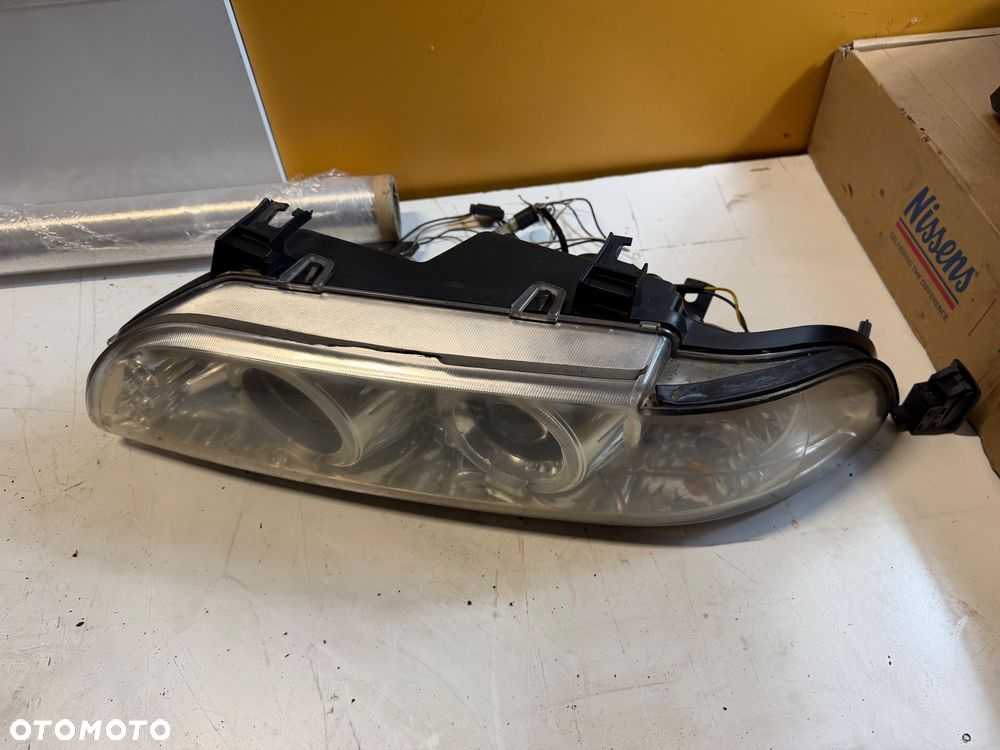 Lampy przód przednie Bmw e39 ringi , ledy. Soczewka - 5