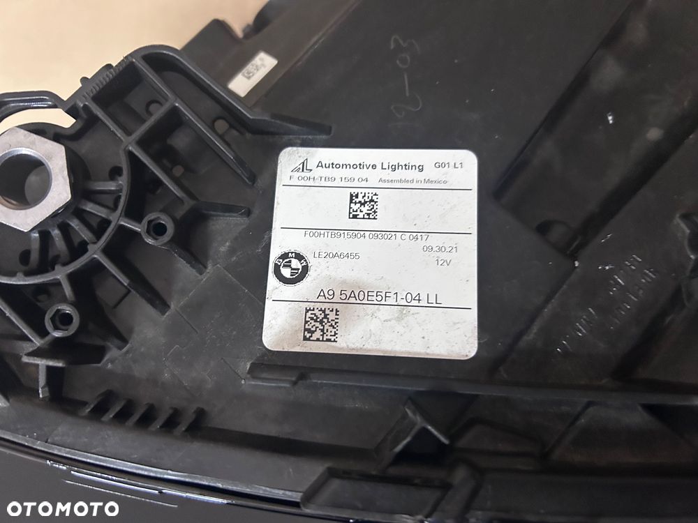 LAMPA LEWA BMW X3 G01 X4 G02 LIFT FULL LED PRZÓD PRZEDNIA - 2