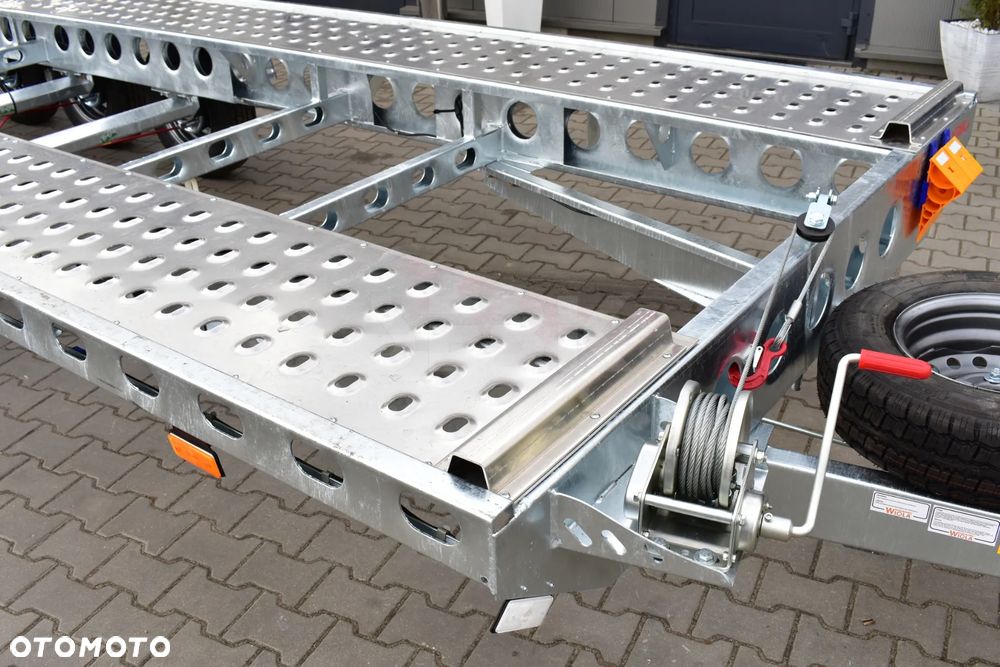 Wiola SUPER LEKKA LAWETA NA DWA AUTA DMC. 3500 KG. - 6