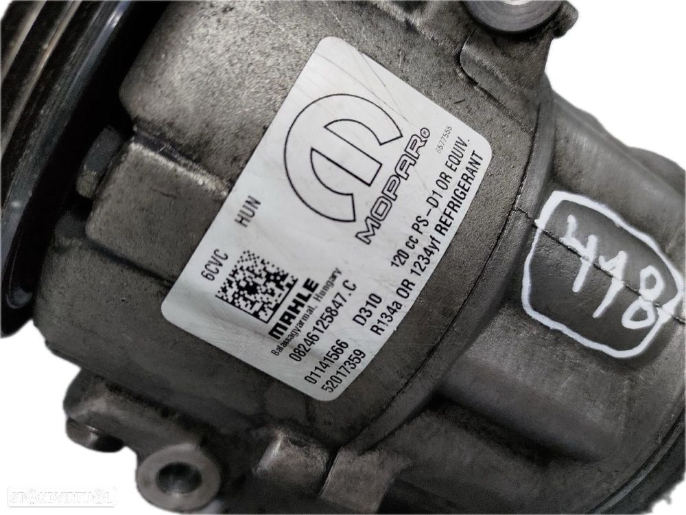 Compressor Ar Condicionado Fiat Tipo Três Volumes (356_) - 5