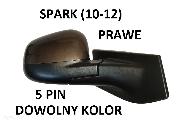 CHEVROLET CRUZE AVEO SPARK CAPTIVA LUSTERKO, OBUDOWA LUSTERKO DOWOLNY KOLOR PRAWA, LEWA - 11