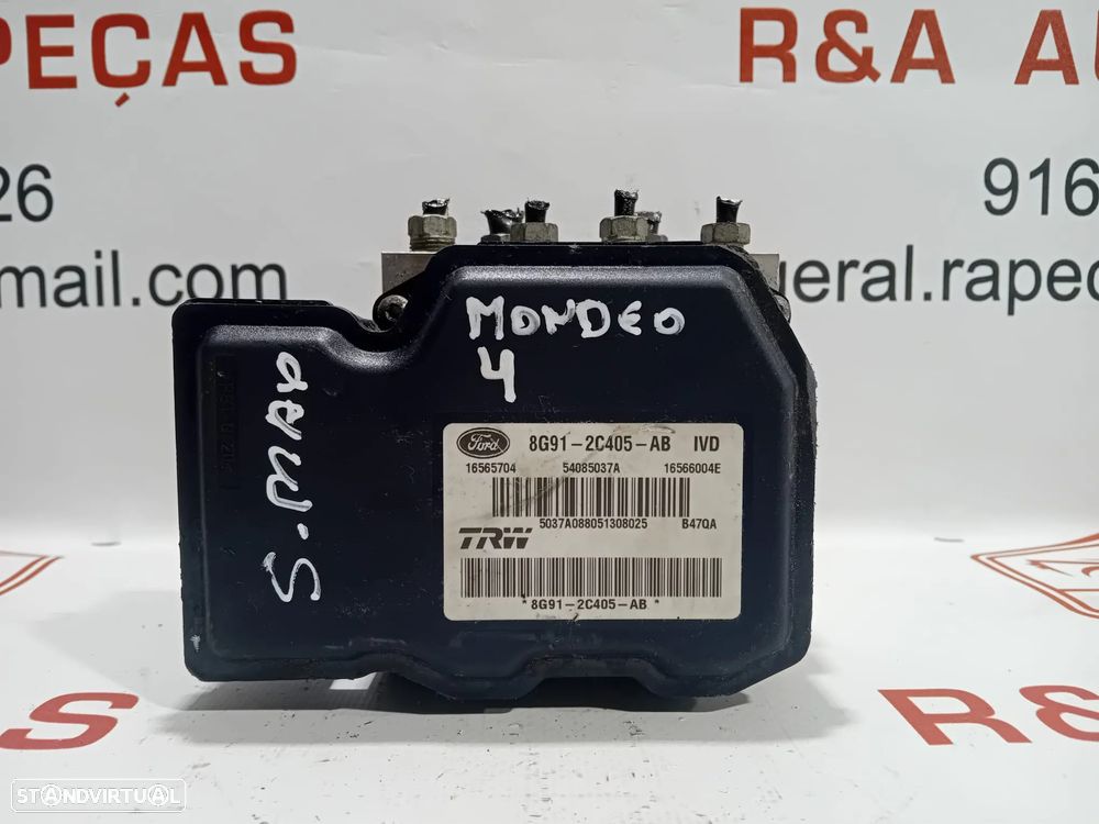 Módulo ABS Ford S Max Ford Mondeo MK4 Ref 8G912C405AB Original - 1