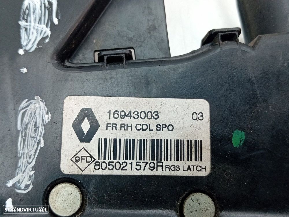 Fechadura / fecho porta frente direito RENAULT Grand Scénic IV (R9_) - 5