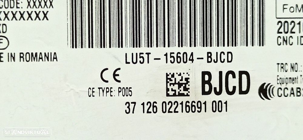 CAIXA DE RELÉS/ FUSÍVEIS FORD FOCUS TURNIER ACTIVE - 4