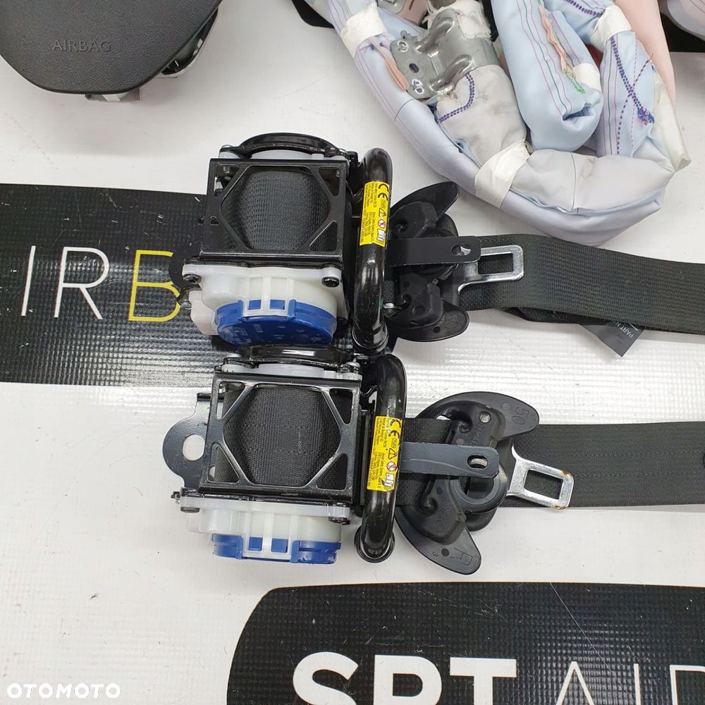 PEUGEOT 108 DESKA ROZDZIELCZA KONSOLA KOKPIT PULPIT PODUSZKI AIRBAG AIR BAG PASY KURTYNY KIT SET - 9