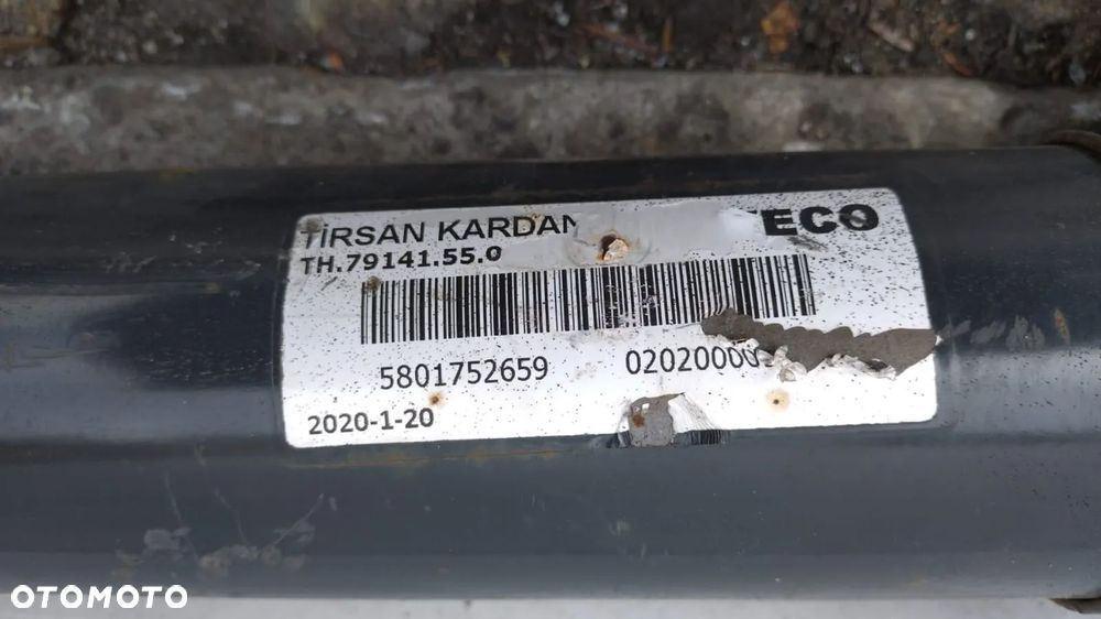 WAŁ NAPĘDOWY IVECO DAILY 35C 50C 14- ROZSTAW OSI 3,75 5801752659 NO V1224/258 - 2